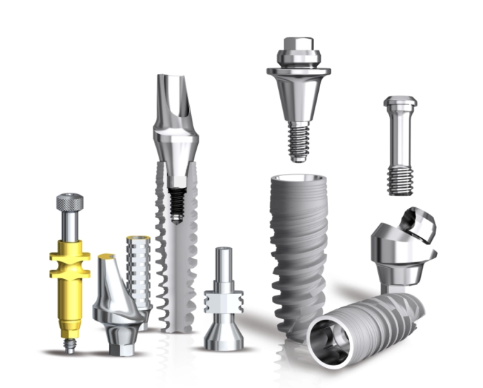 Implantes dentales unitarios