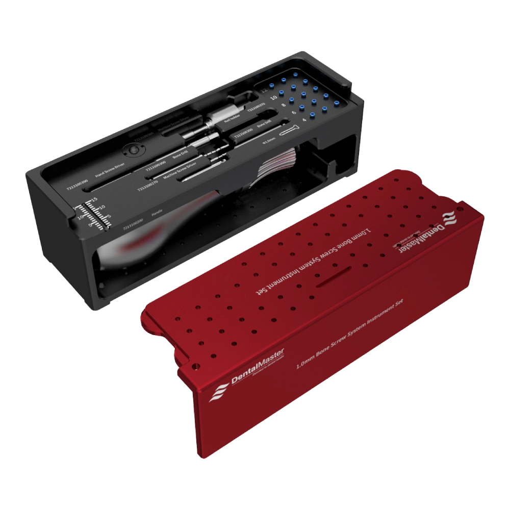 Kit de tornillos de fijación ósea